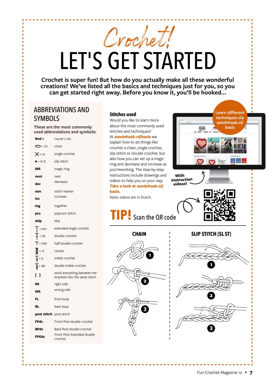 Fun Crochet Magazine Preview Pages