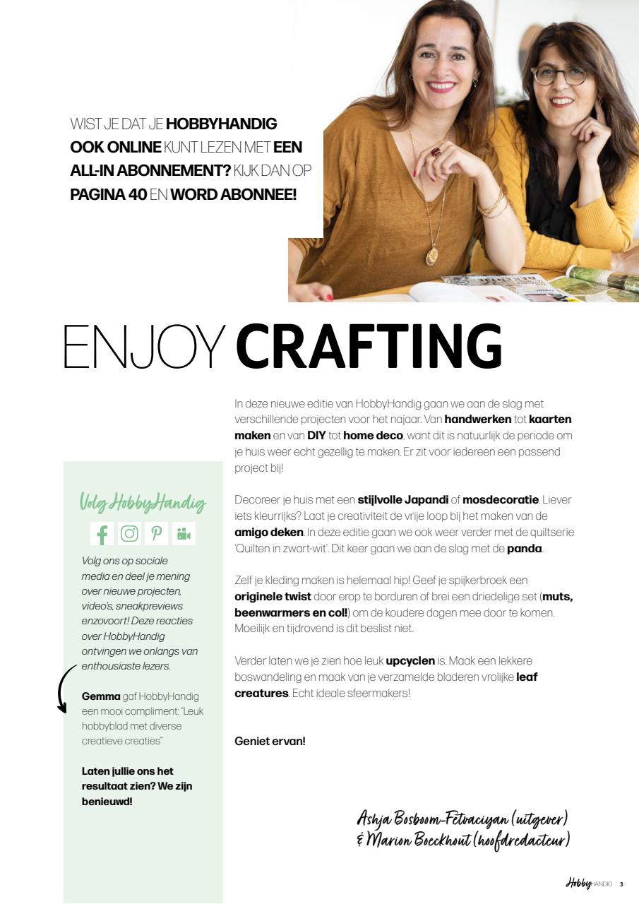 HobbyHandig Preview Pages