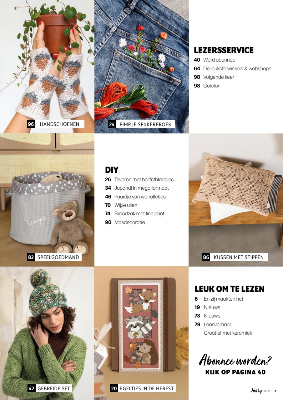 HobbyHandig Preview Pages