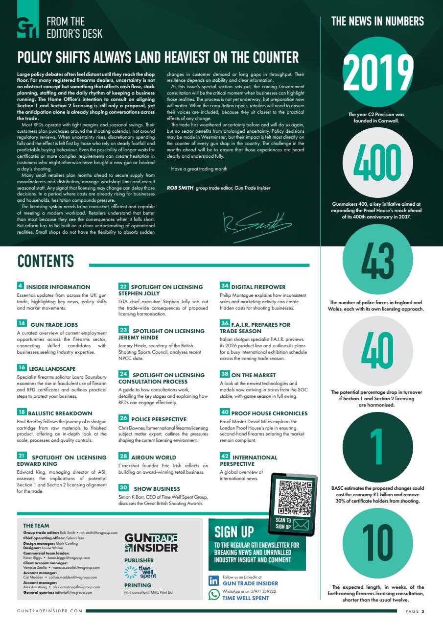 Gun Trade Insider Preview Pages