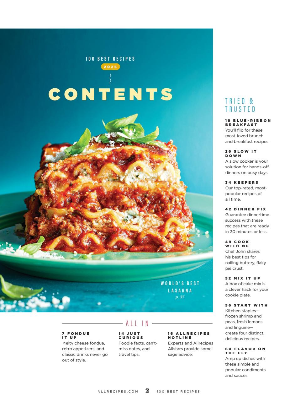 All Recipes Preview Pages