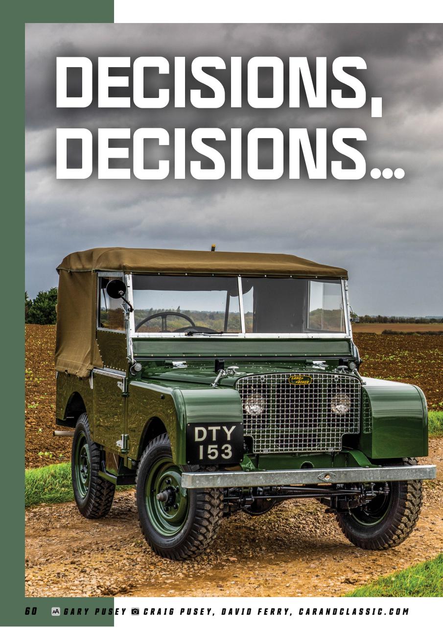 Land Rover Monthly Preview Pages