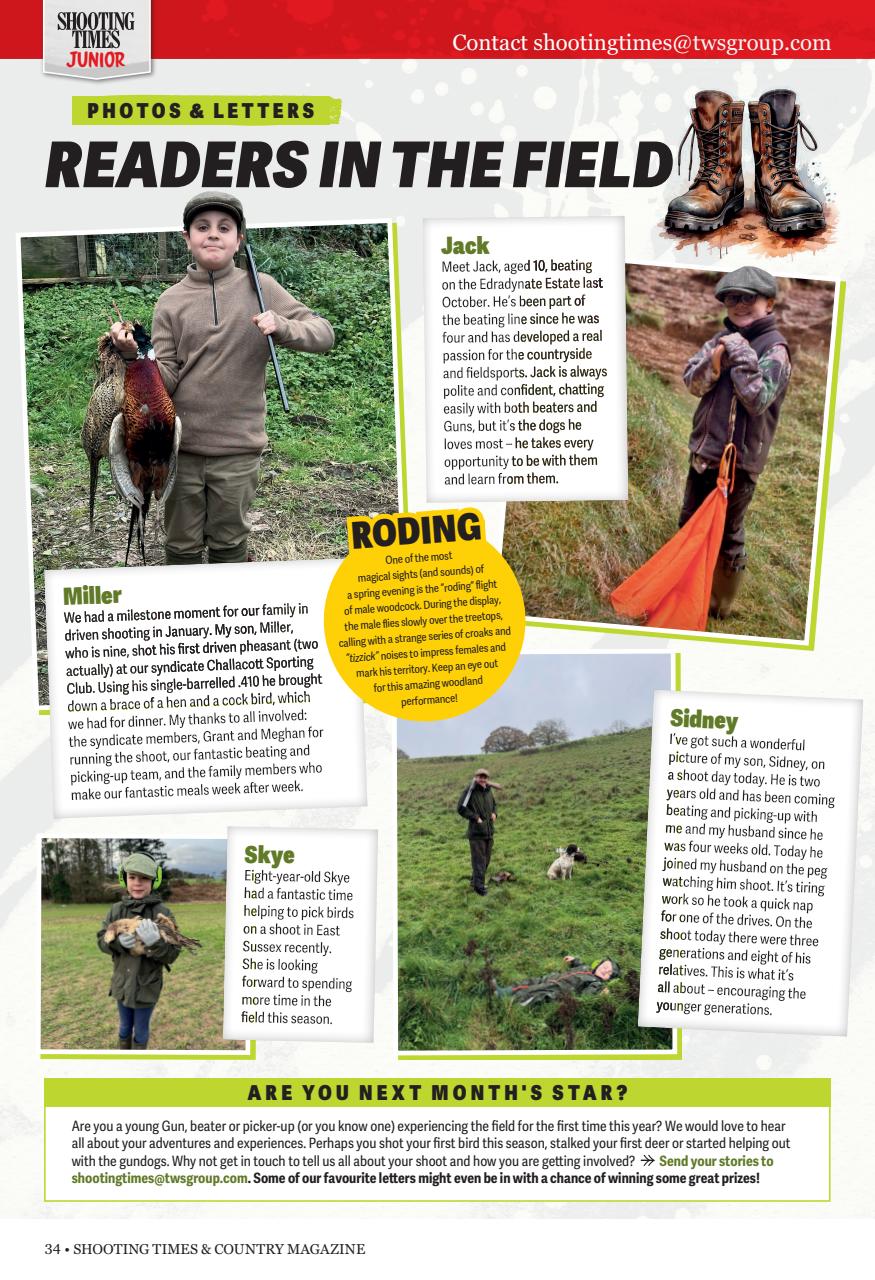 Shooting Times & Country Preview Pages