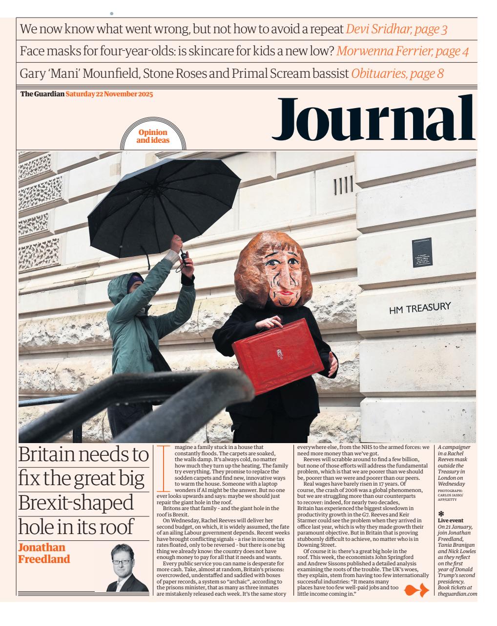 The Guardian Newspaper Preview Pages