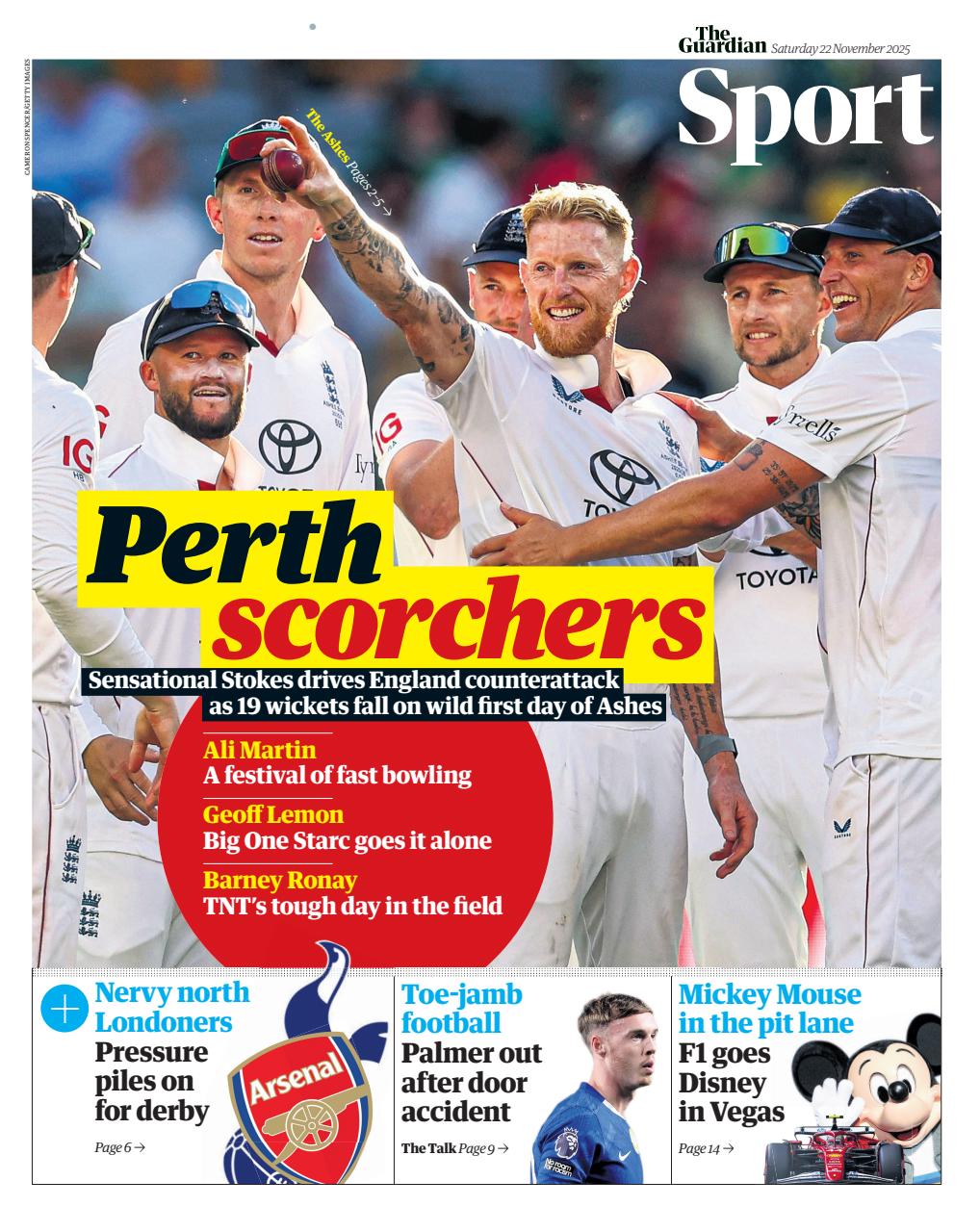 The Guardian Newspaper Preview Pages