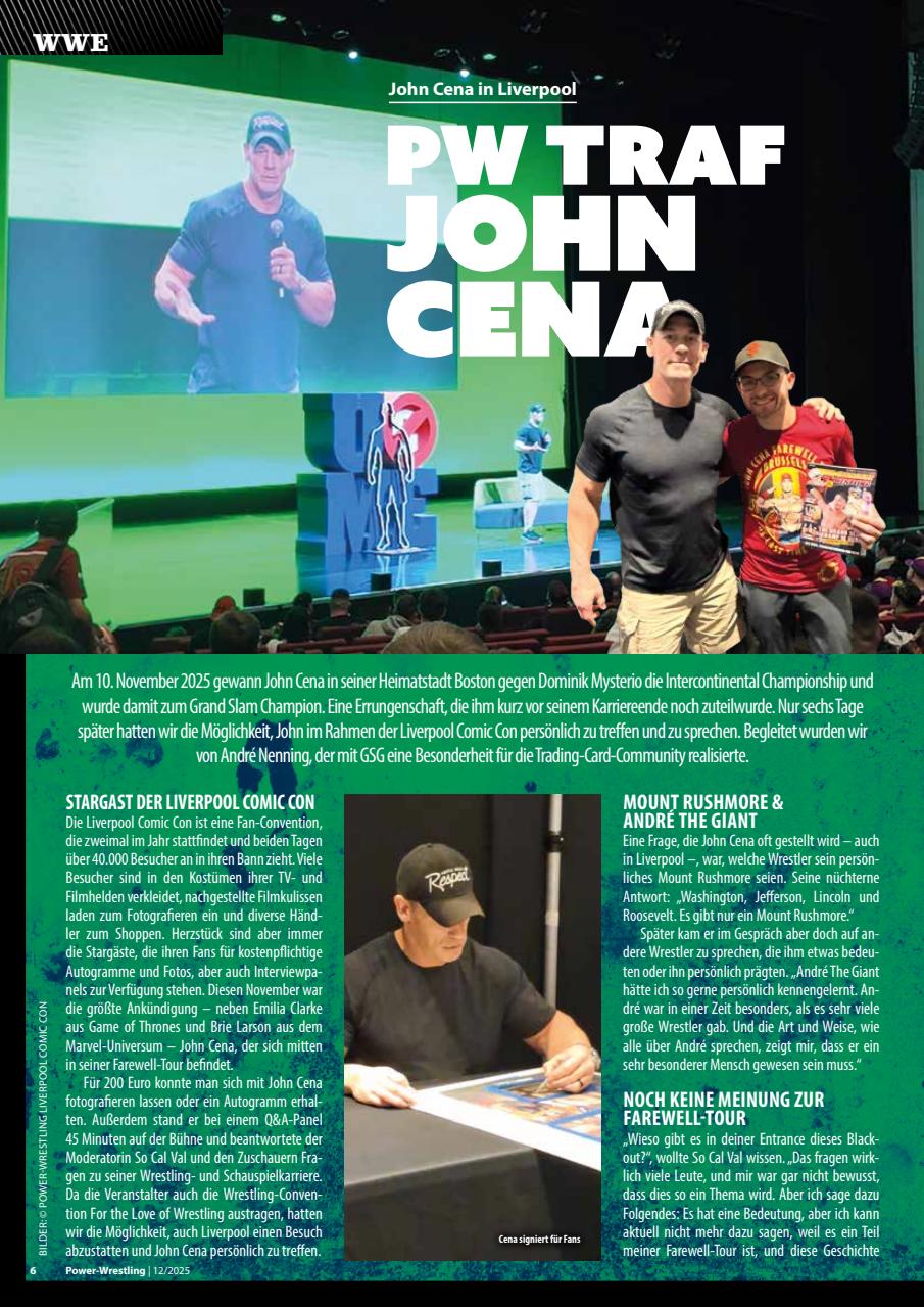 Power-Wrestling Preview Pages