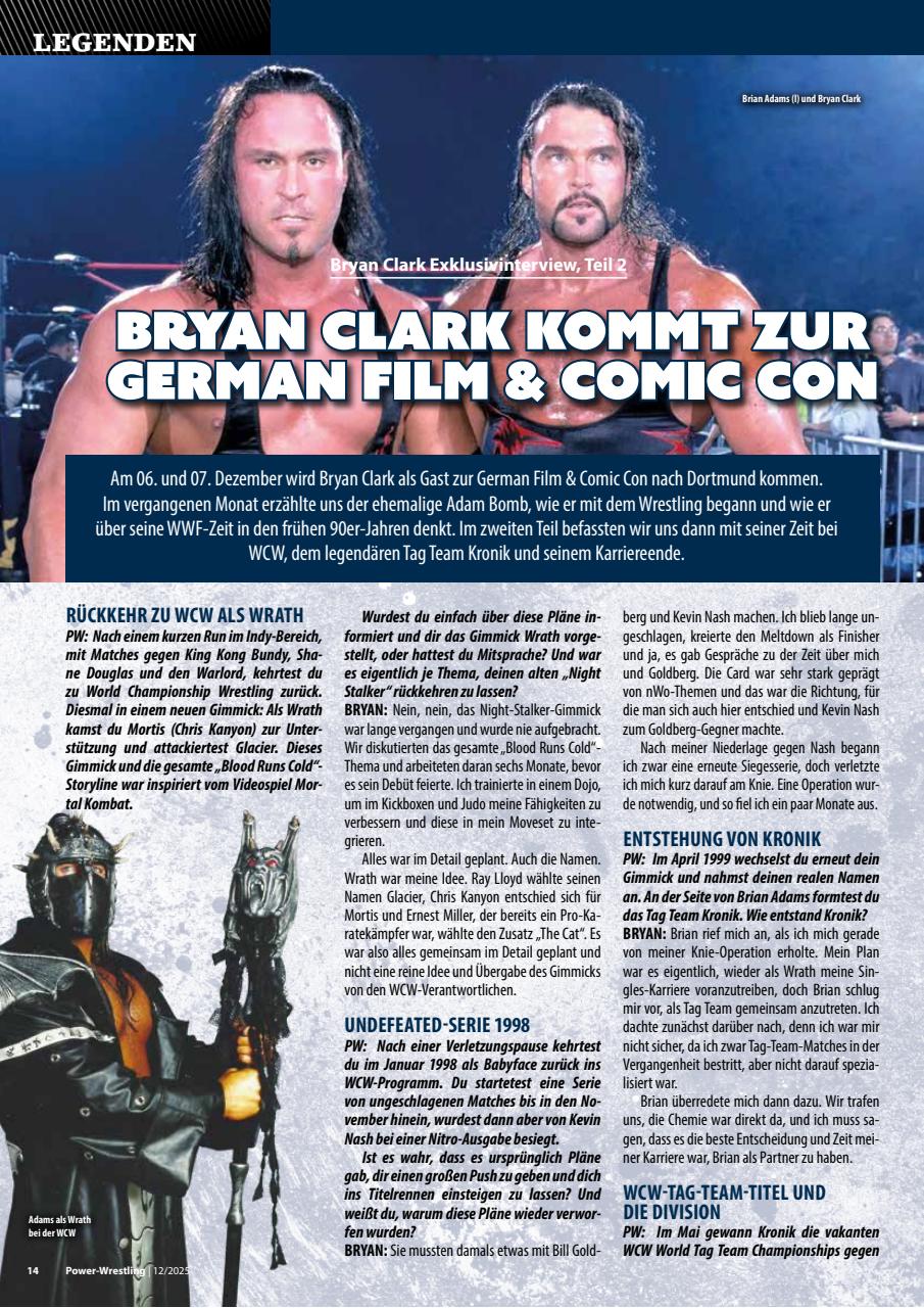 Power-Wrestling Preview Pages