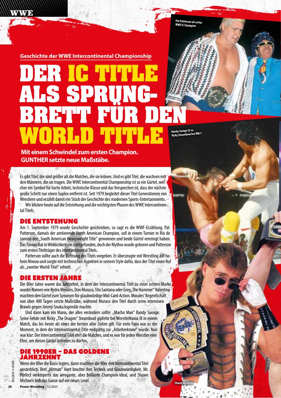 Power-Wrestling Preview Pages