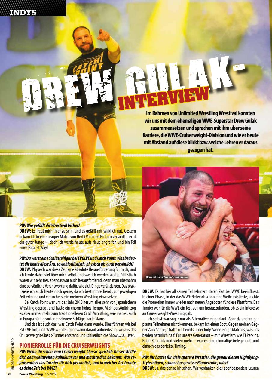 Power-Wrestling Preview Pages