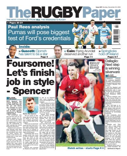 The Rugby Paper issue 