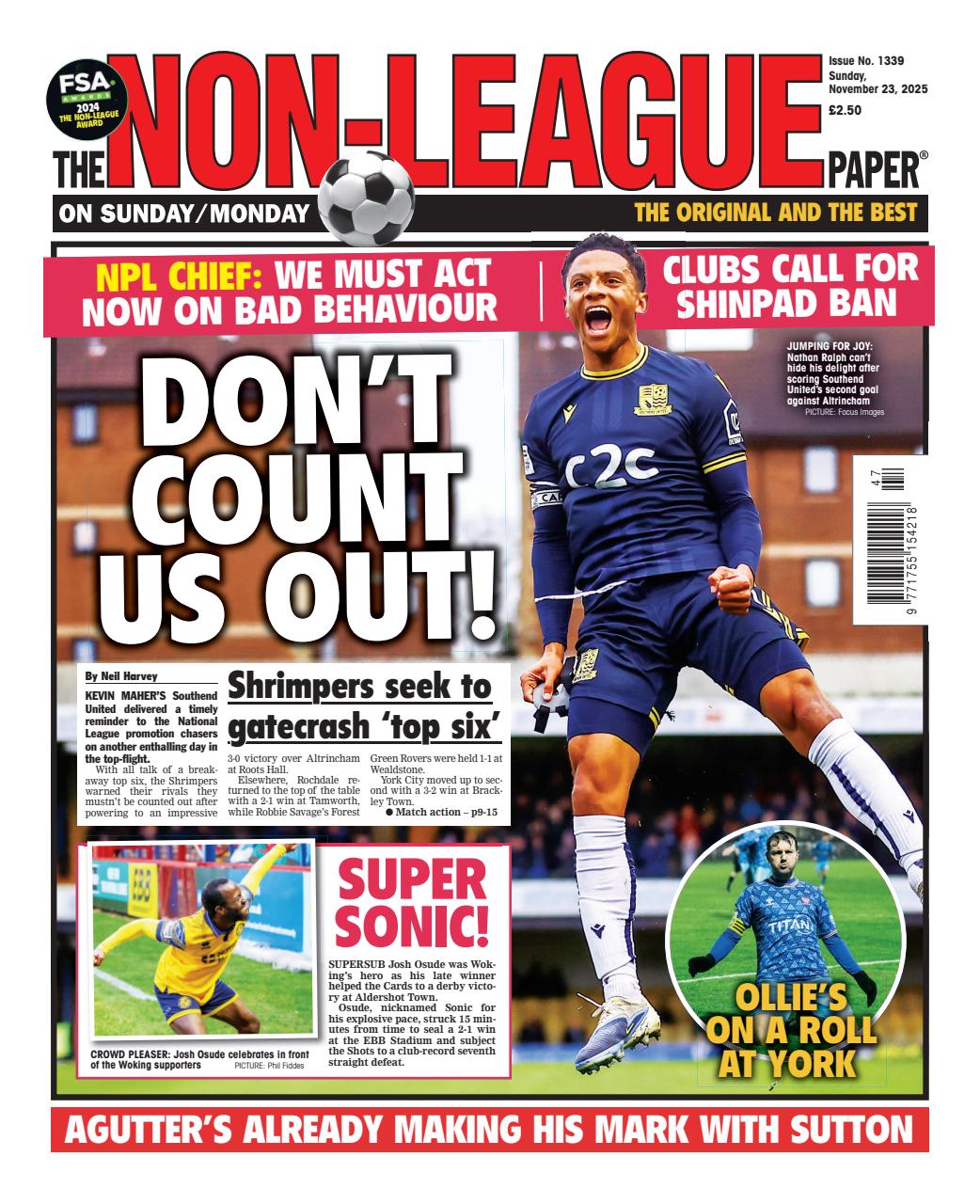 The Non-League Football Paper Preview Pages