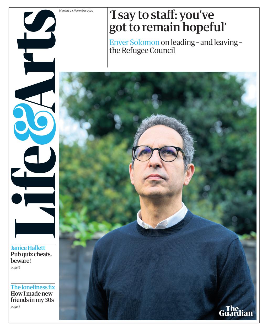 The Guardian Newspaper Preview Pages