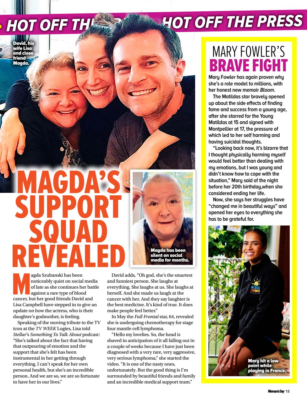 Woman's Day Australia Preview Pages