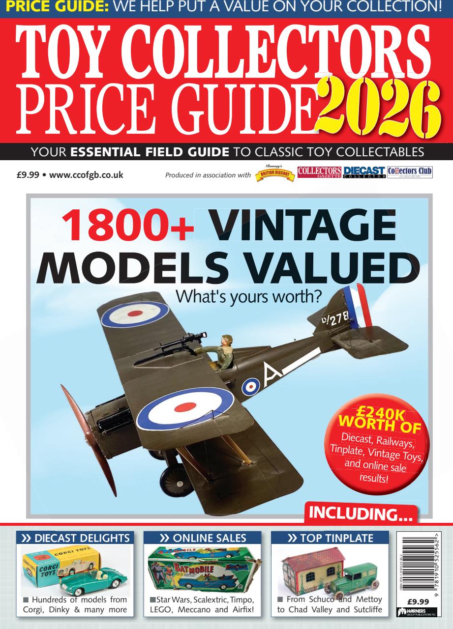 Toy Collectors Price Guide Preview Pages