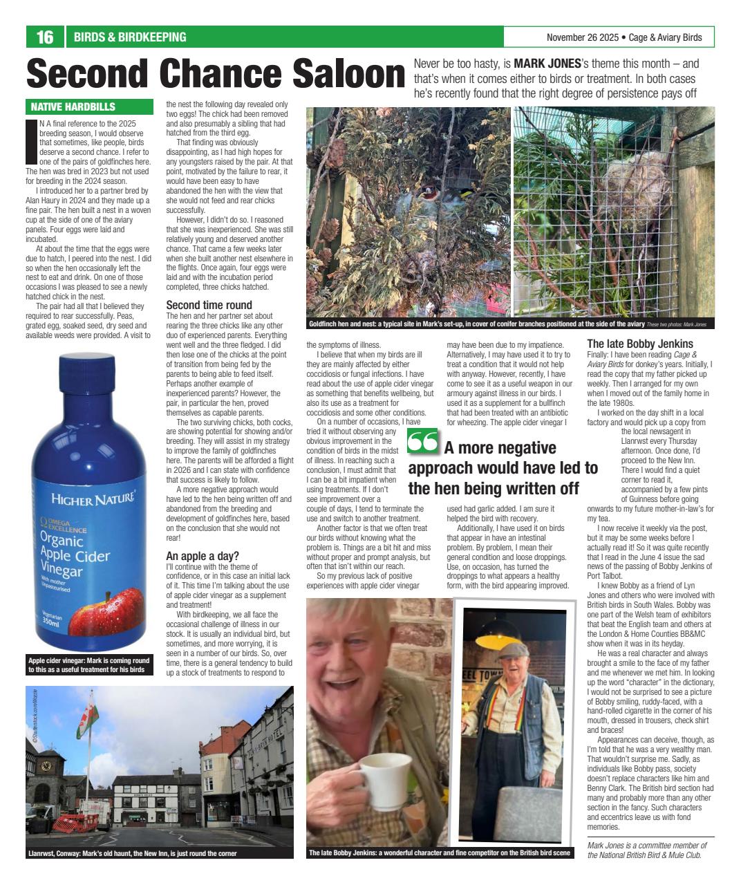 Cage & Aviary Birds Preview Pages