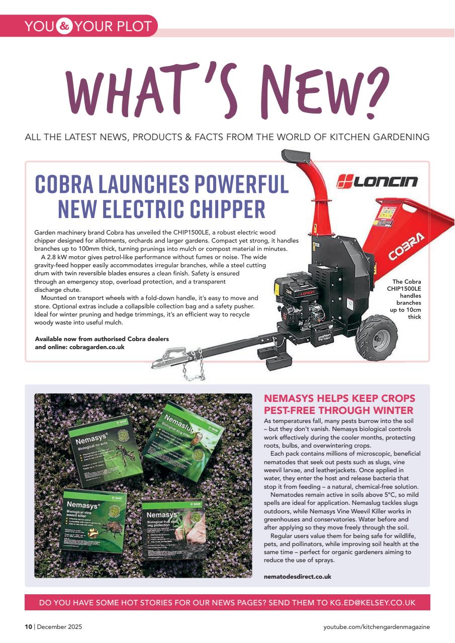 Kitchen Garden Magazine Preview Pages