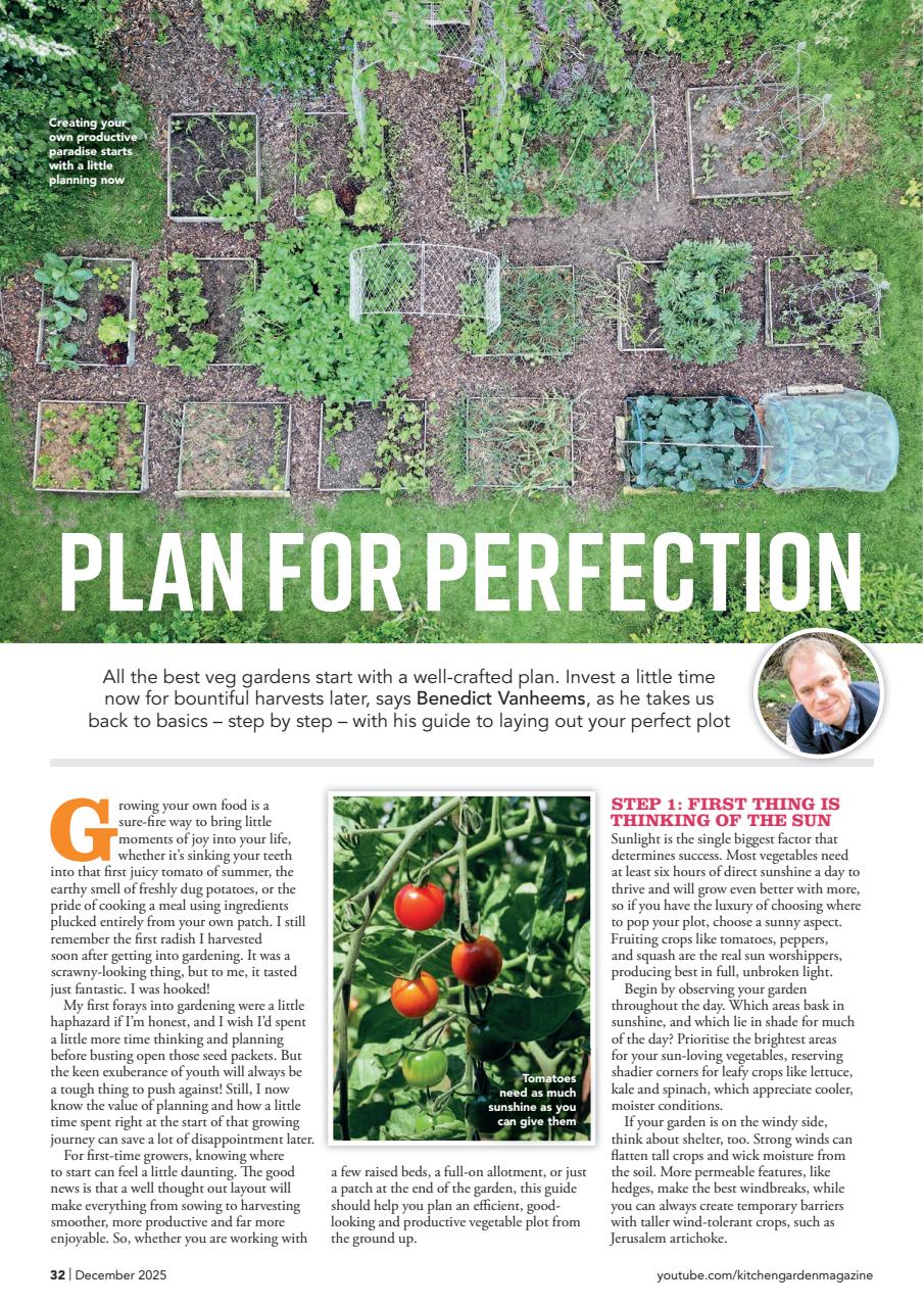 Kitchen Garden Magazine Preview Pages
