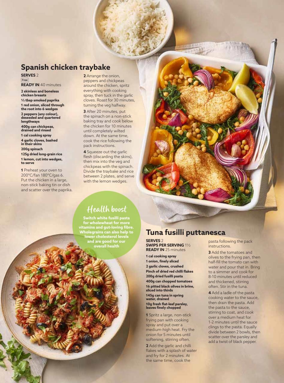 Slimming World Preview Pages