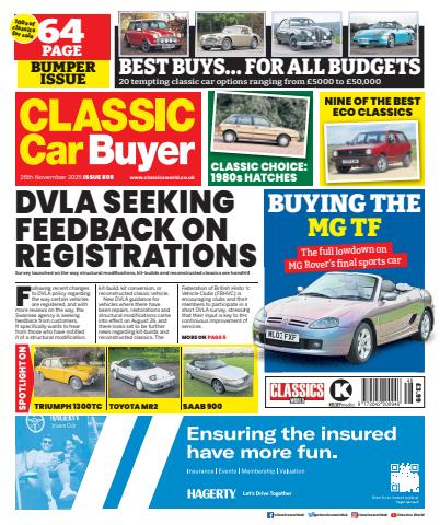 Classic Car Buyer issue 26-Nov-25