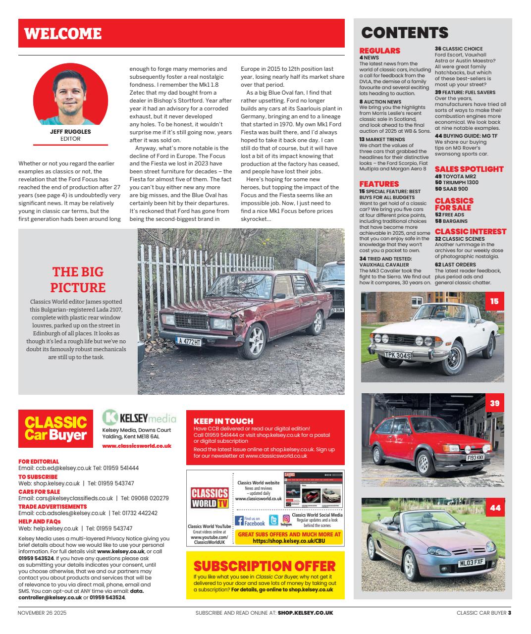 Classic Car Buyer Preview Pages
