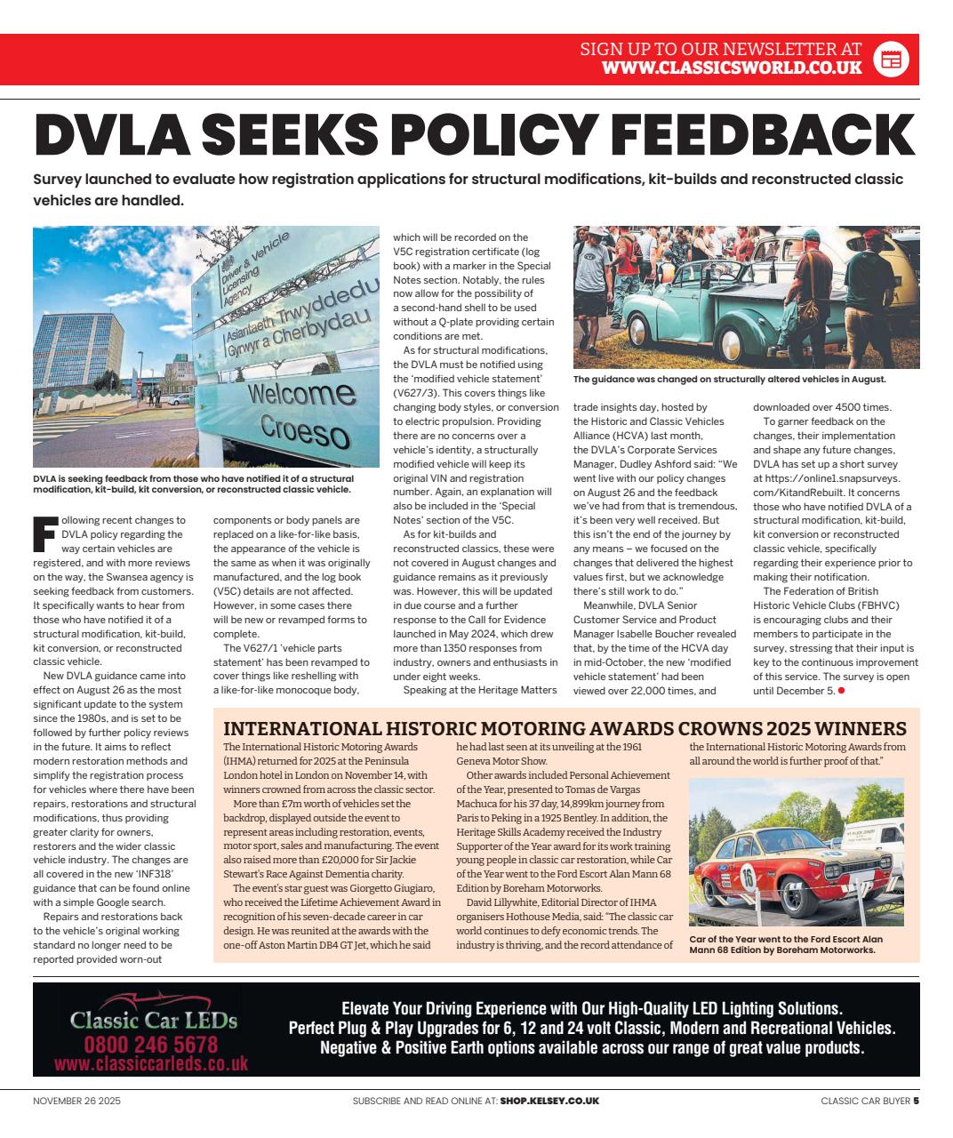 Classic Car Buyer Preview Pages