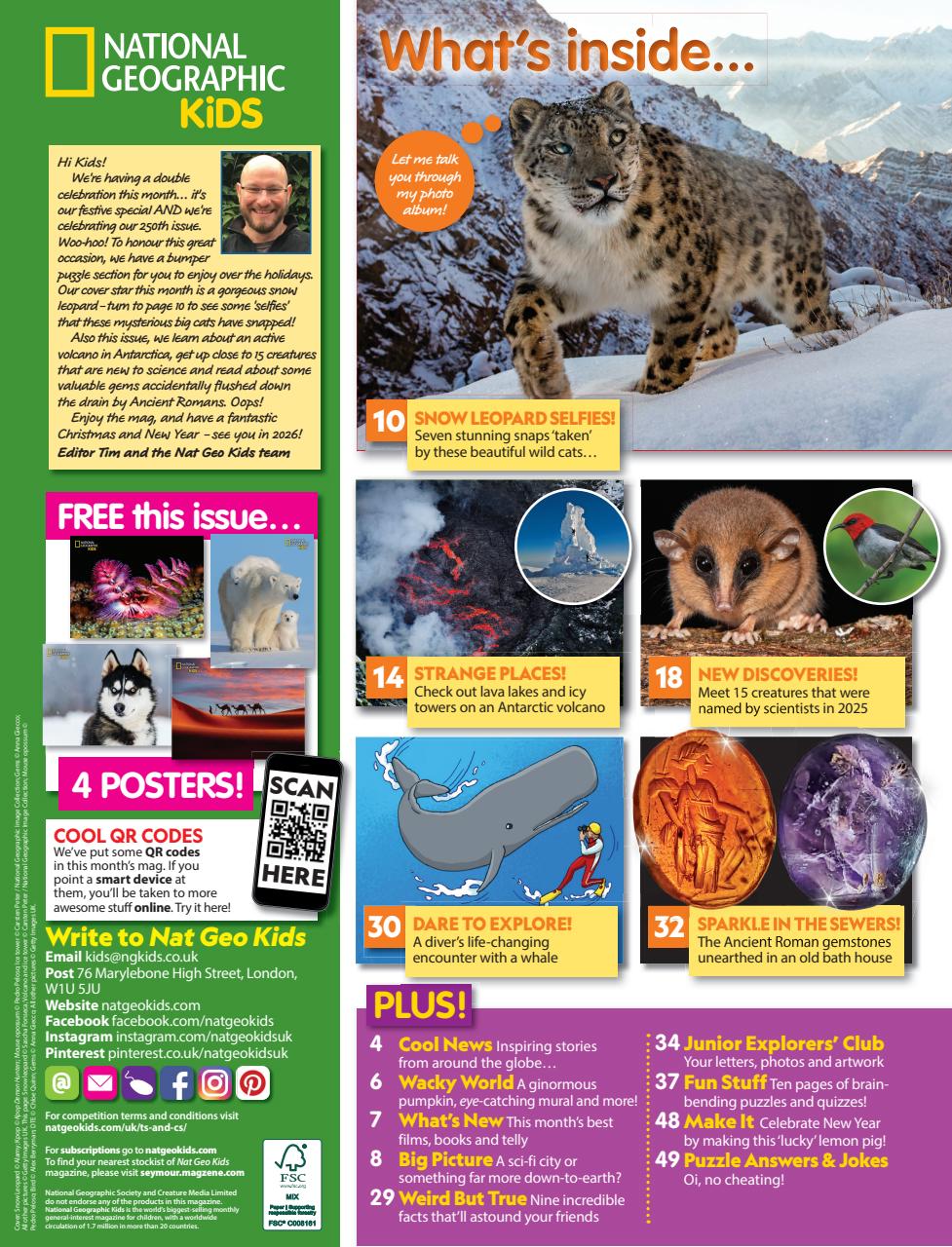 National Geographic Kids Preview Pages