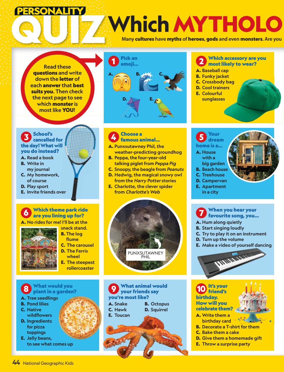 National Geographic Kids Preview Pages