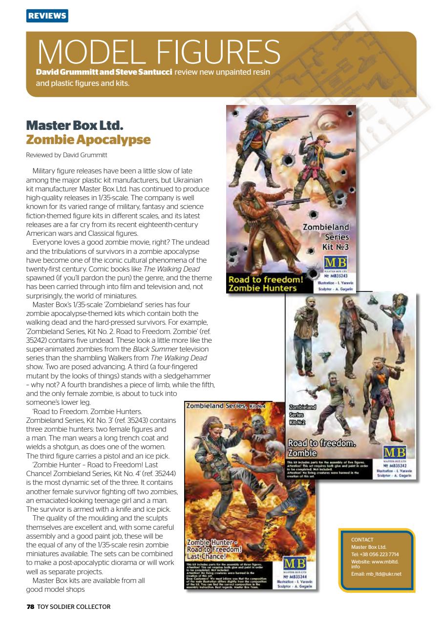 Toy Soldier Collector and Historical Figures Preview Pages