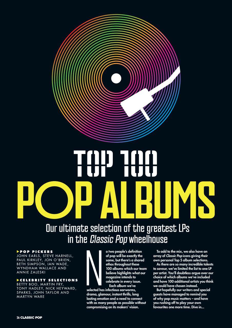 Classic Pop Preview Pages