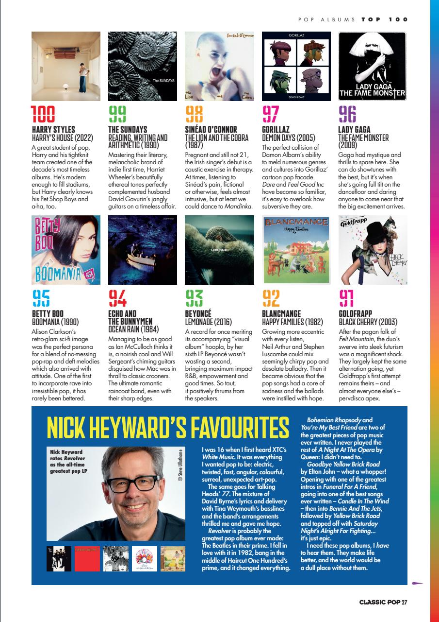 Classic Pop Preview Pages