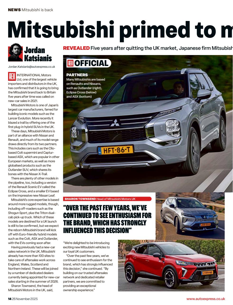 Auto Express Preview Pages