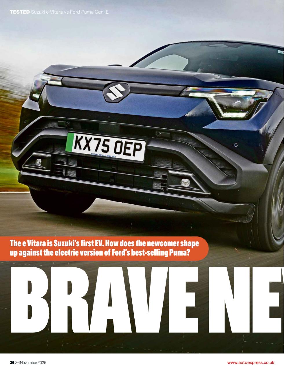 Auto Express Preview Pages