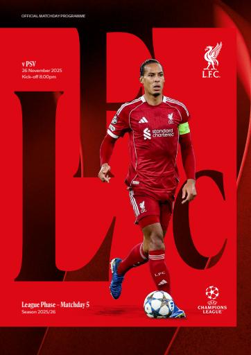 Liverpool FC Programmes issue 