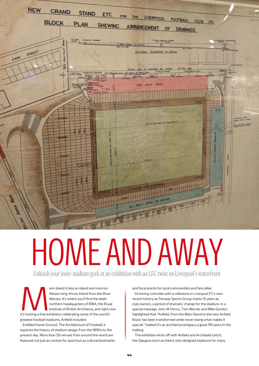 Liverpool FC Programmes Preview Pages