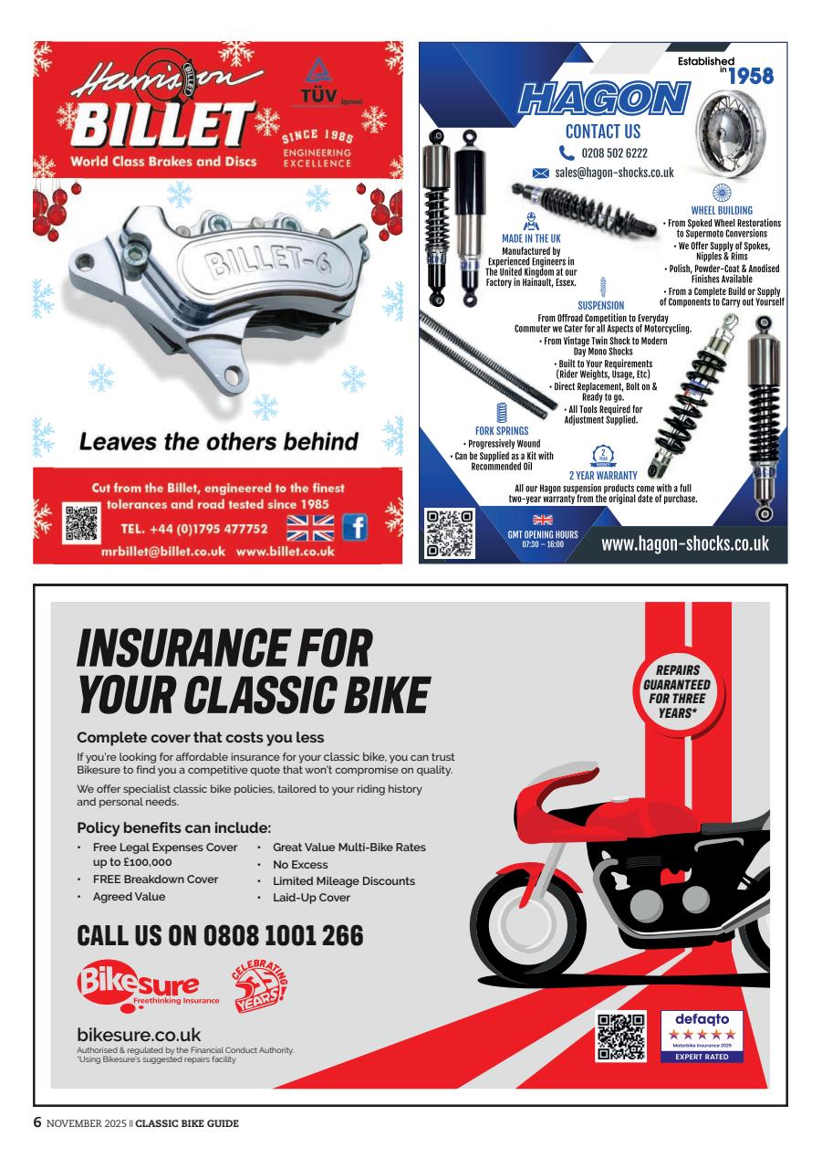 Classic Bike Guide Preview Pages