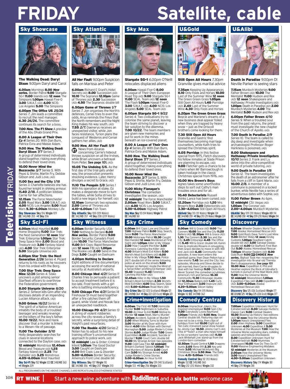 Radio Times Preview Pages