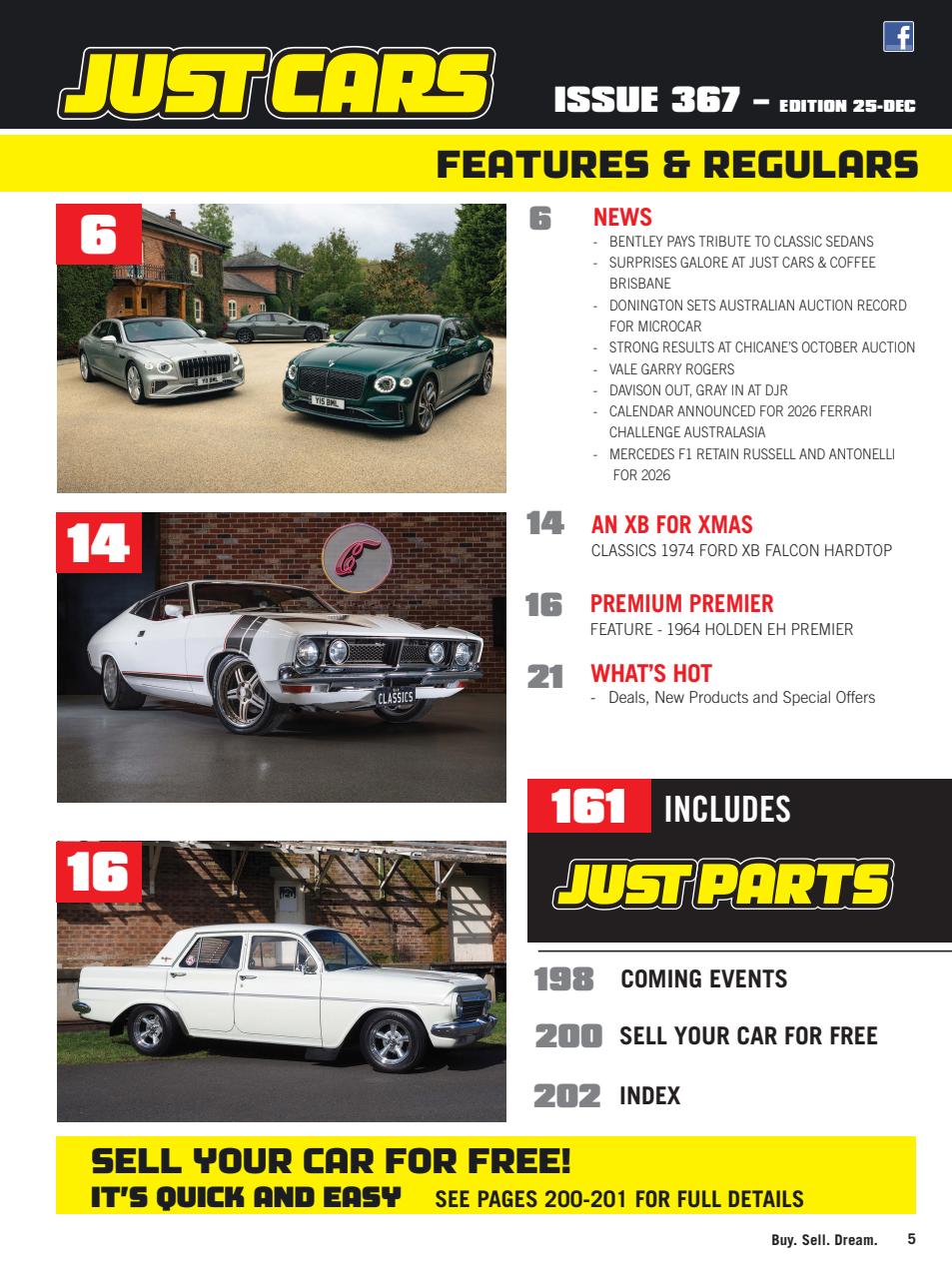 JUST CARS Preview Pages