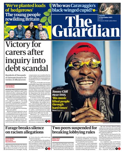 The Guardian Newspaper issue 