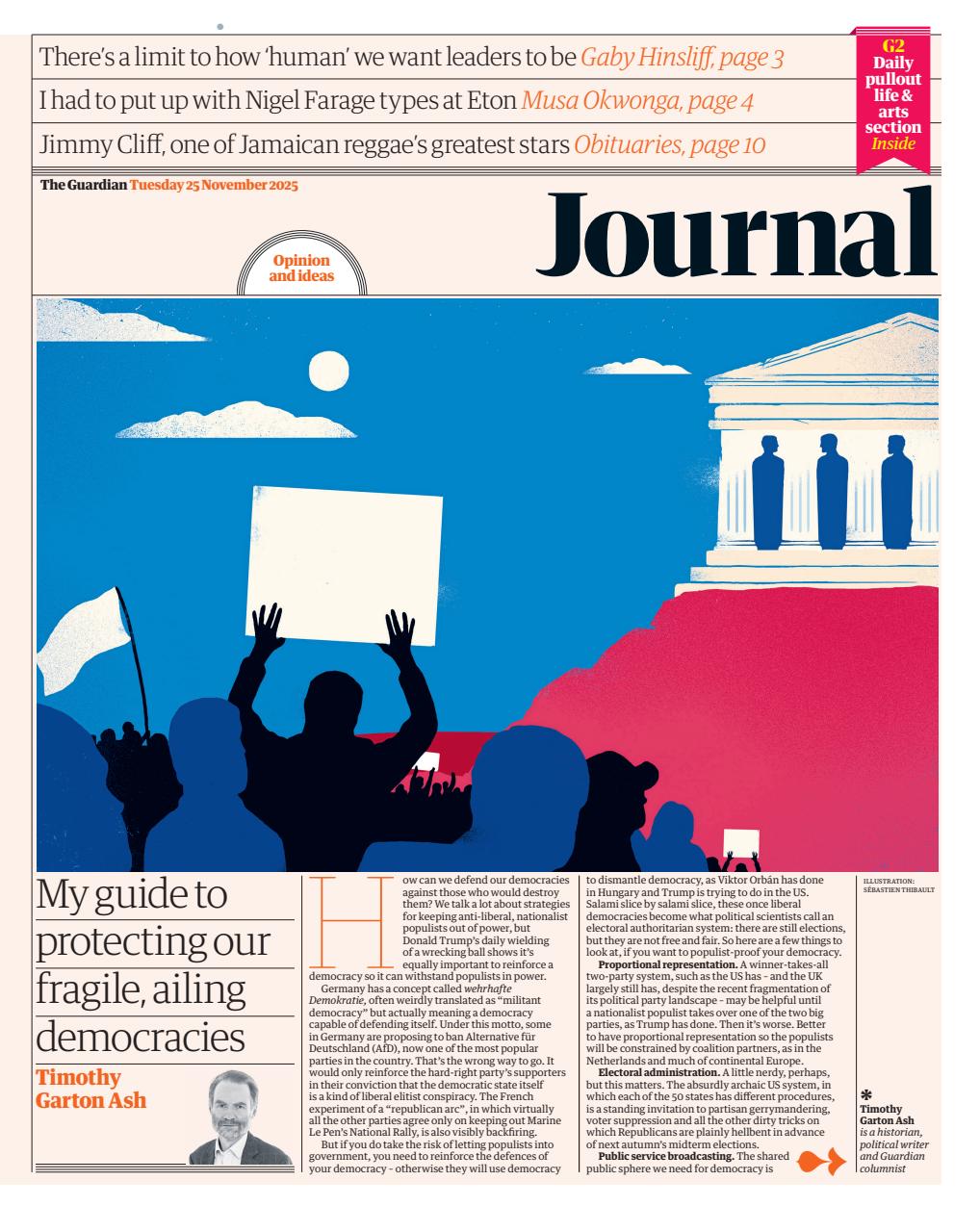 The Guardian Newspaper Preview Pages