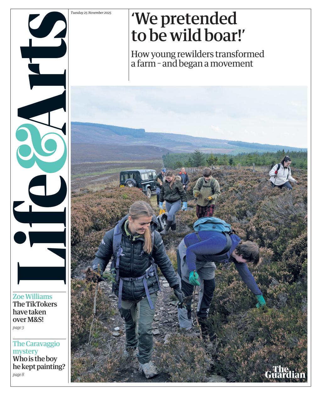 The Guardian Newspaper Preview Pages