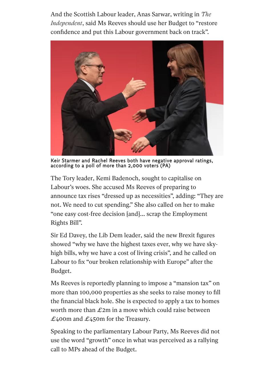 The Independent Daily Edition Newspaper Preview Pages