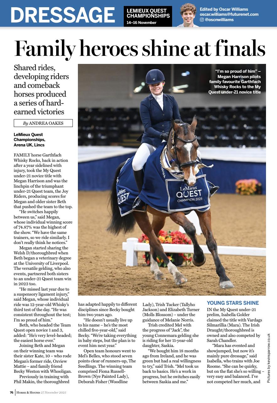 Horse & Hound Preview Pages