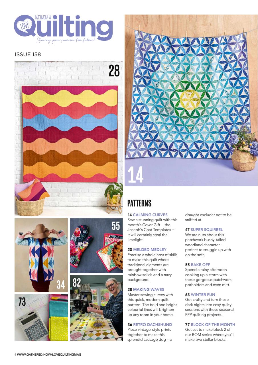 Love Patchwork & Quilting Preview Pages