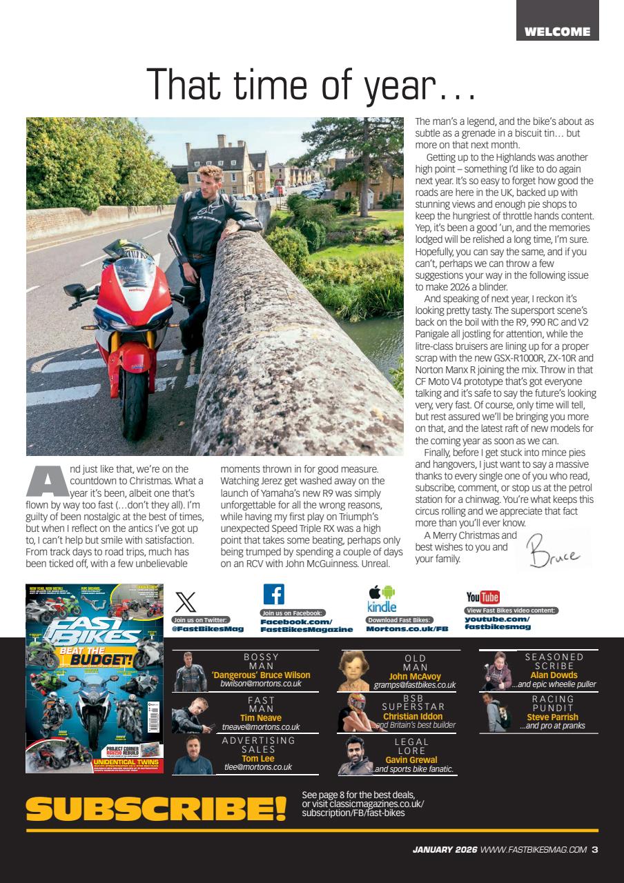 Fast Bikes Preview Pages