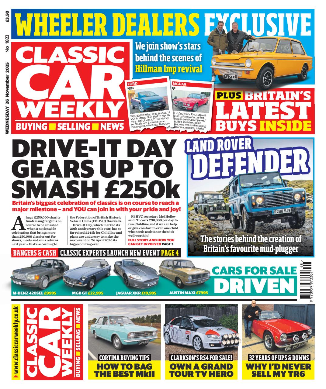 Classic Car Weekly Preview Pages