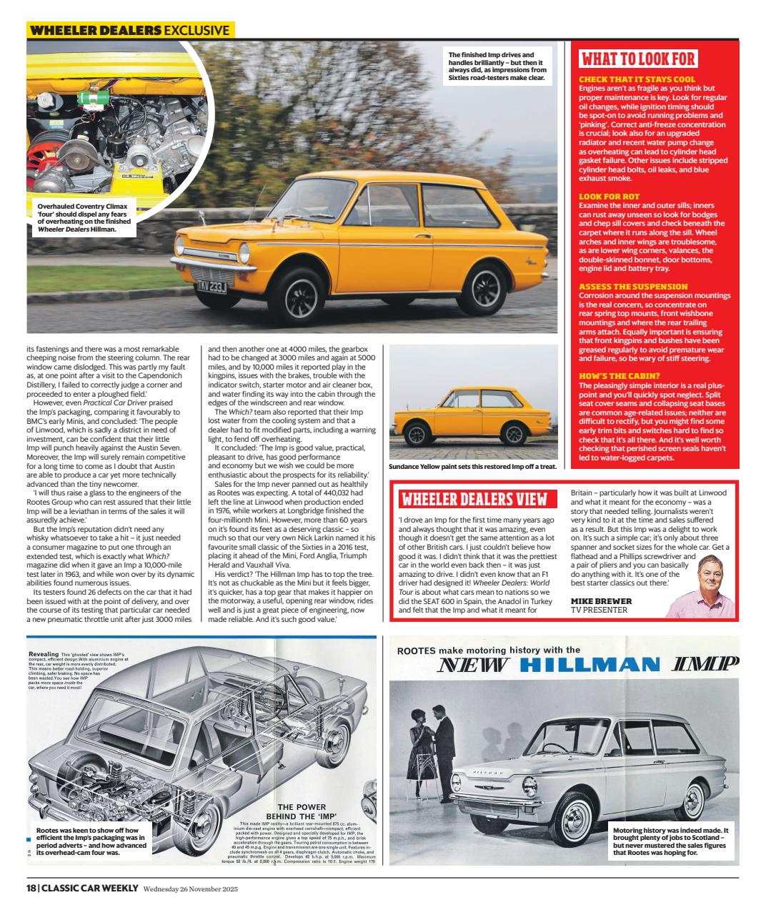 Classic Car Weekly Preview Pages