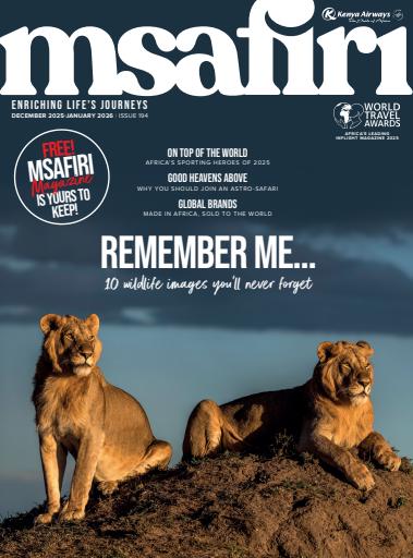 MSAFIRI – Kenya Airways Inflight issue 