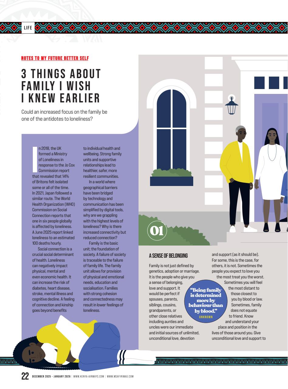 MSAFIRI – Kenya Airways Inflight Preview Pages