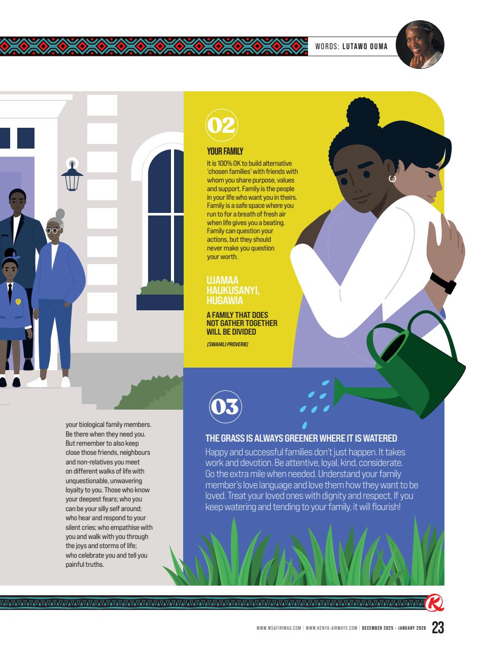 MSAFIRI – Kenya Airways Inflight Preview Pages