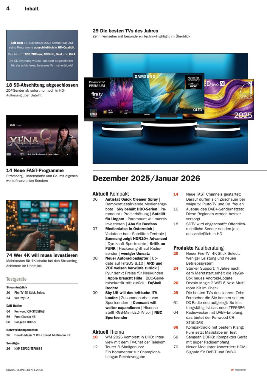 Digital Fernsehen Preview Pages